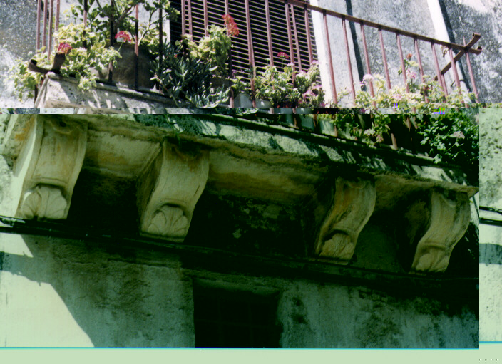 balcone - ambito salentino (prima metà sec. XIX)