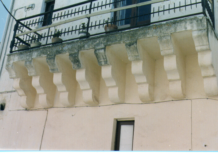 balcone - ambito salentino (sec. XVIII)
