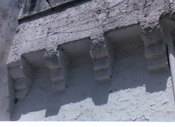 cornicione - ambito salentino (sec. XVII)