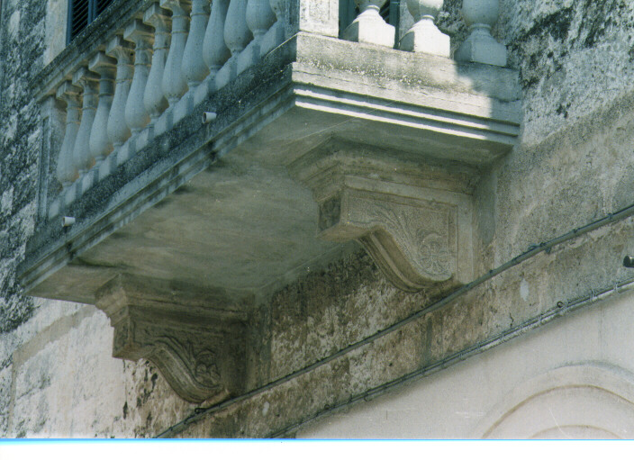 balcone, serie - ambito salentino (fine/inizio secc. XIX/ XX)