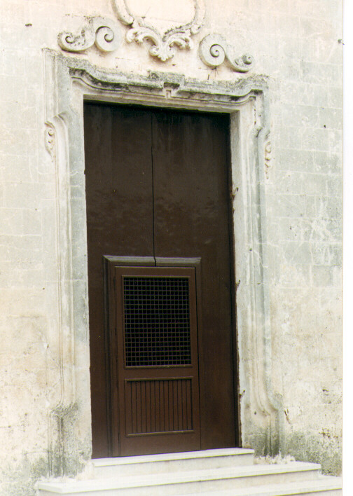 portale - ambito salentino (prima metà sec. XVIII)