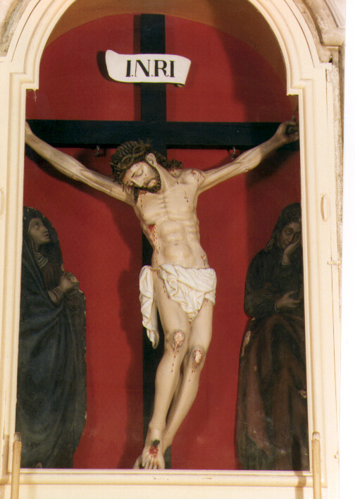 crocifisso - ambito salentino (primo quarto sec. XX)