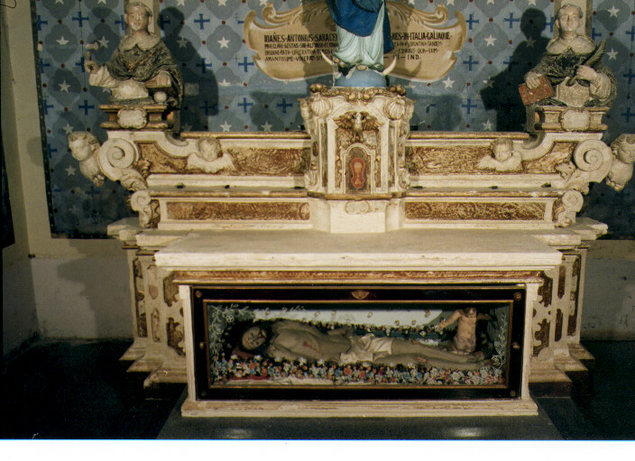 altare maggiore - ambito salentino (prima metà sec. XVIII)