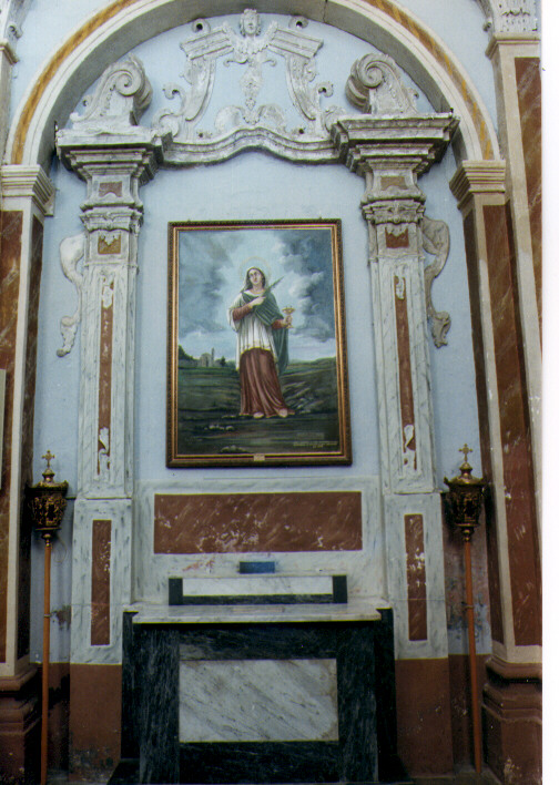 dossale - ambito salentino (primo quarto sec. XIX)