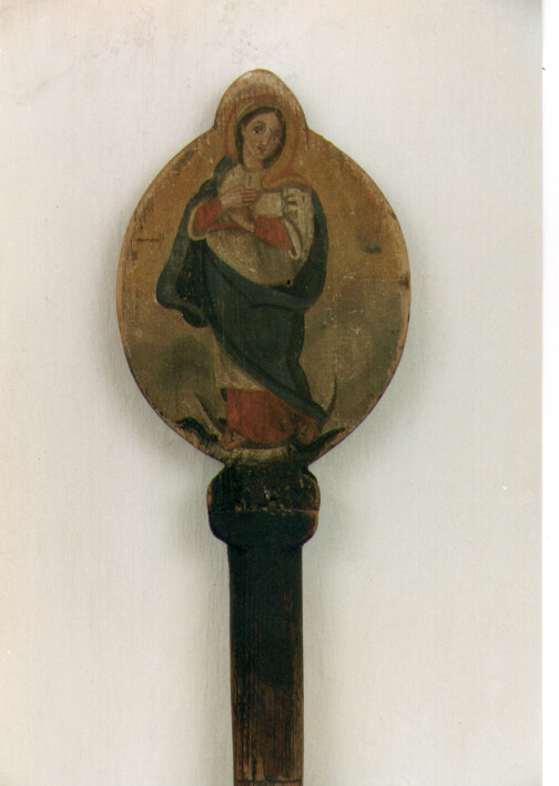 mazza processionale, serie - ambito Italia meridionale (primo quarto sec. XX)