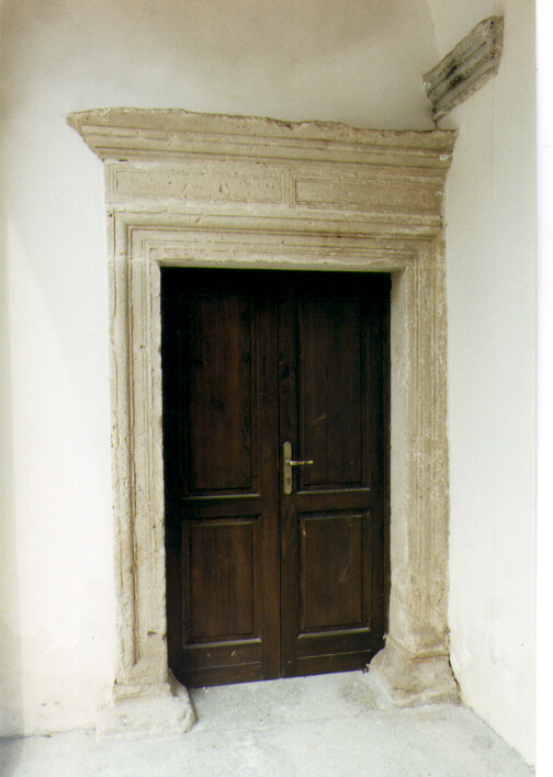 mostra di porta - ambito salentino (secc. XVI/ XVII)