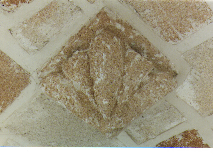 chiave di volta - ambito salentino (prima metà sec. XVII)