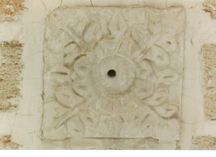 chiave di volta - ambito salentino (secc. XVI/ XVII)