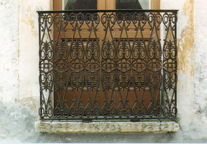 ringhiera - ambito salentino (ultimo quarto sec. XIX)