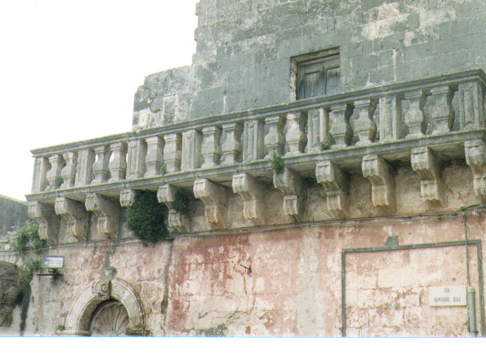 balaustrata - ambito salentino (ultimo quarto sec. XVIII)