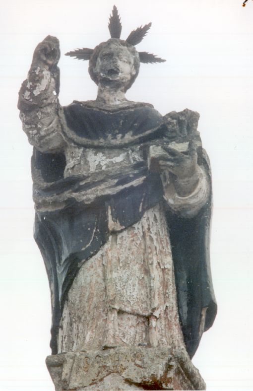 San Domenico di Guzman (statua) - ambito salentino (prima metà sec. XVIII)