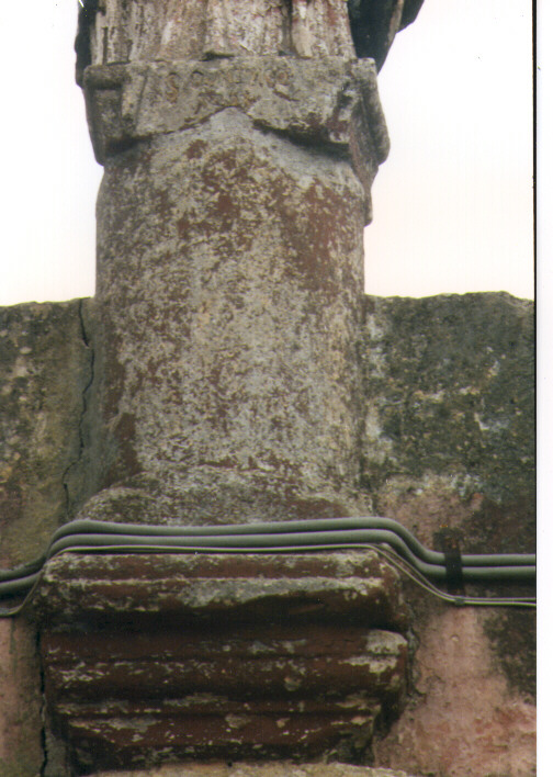 colonnina - ambito salentino (prima metà sec. XVIII)