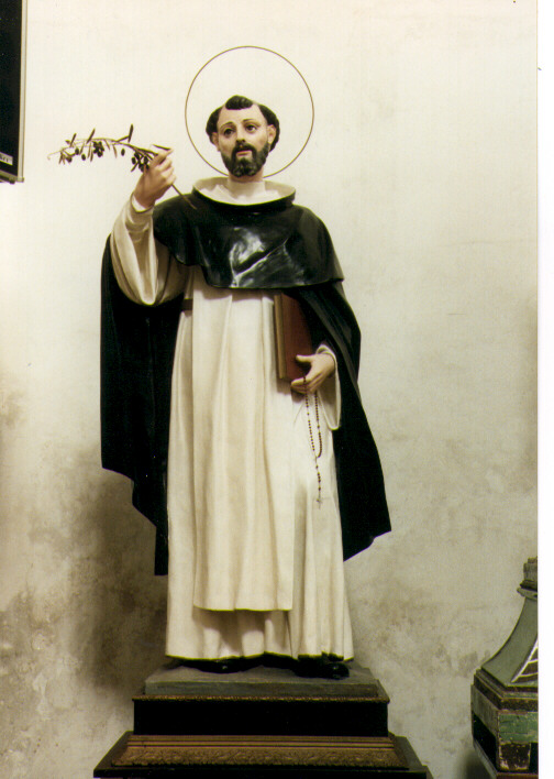 San Pietro martire (statua) di Bruno Salvatore (sec. XX)