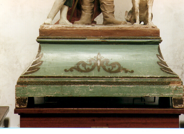 piedistallo di statua - ambito salentino (sec. XX)