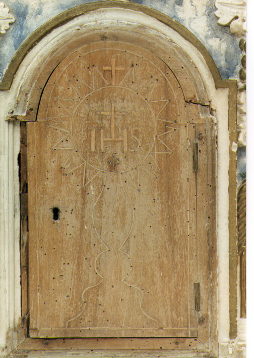 sportello di tabernacolo - ambito salentino (sec. XIX)