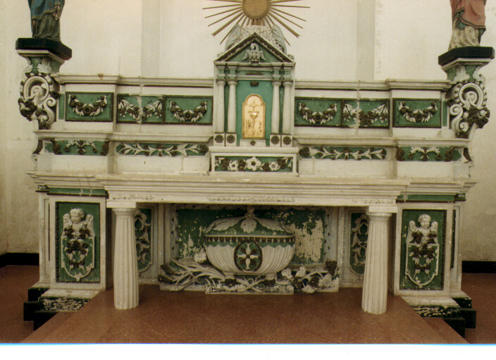 altare - ambito pugliese (metà sec. XIX)