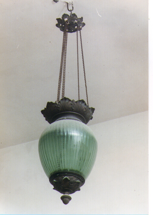 lampada - ambito salentino (primo quarto sec. XX)