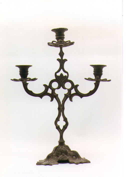 candelabro, serie - ambito salentino (inizio sec. XX)