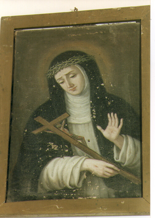 Santa Teresa (?) (dipinto) - ambito salentino (seconda metà sec. XIX)