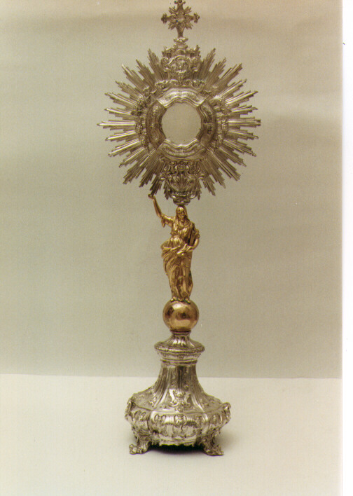 ostensorio - manifattura napoletana (seconda metà sec. XVIII)