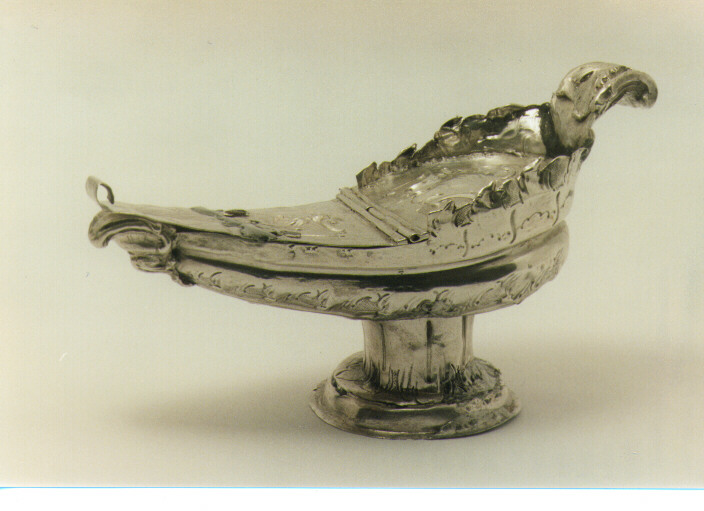 navicella portaincenso - ambito napoletano (ultimo quarto sec. XVIII)