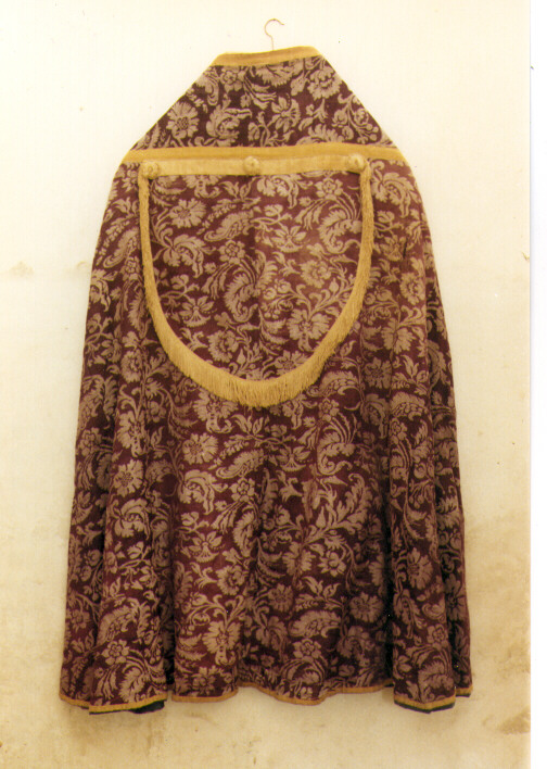 piviale - ambito salentino (fine/inizio secc. XIX/ XX)