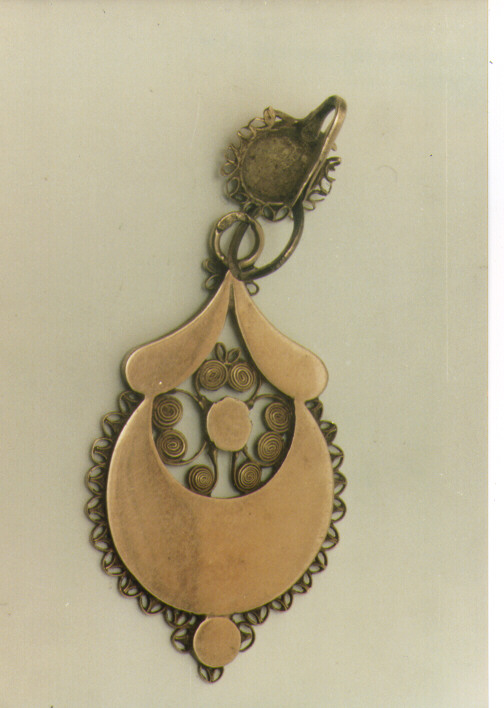 orecchino - ambito italiano (fine/inizio secc. XIX/ XX)