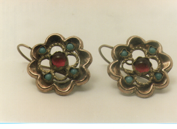 orecchino, serie - ambito italiano (terzo quarto sec. XIX)