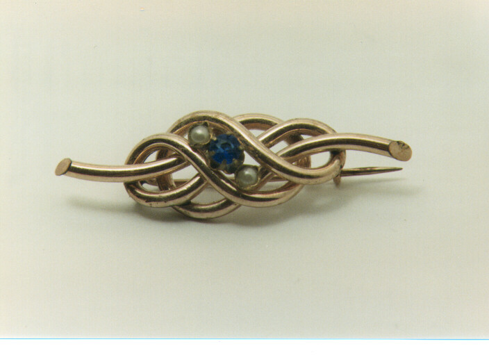 spilla - ambito italiano (metà sec. XIX)