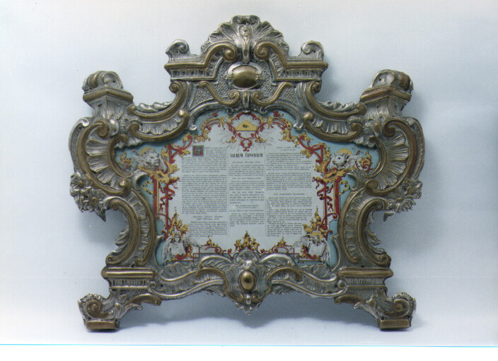 cartagloria - ambito Italia meridionale (prima metà sec. XIX)