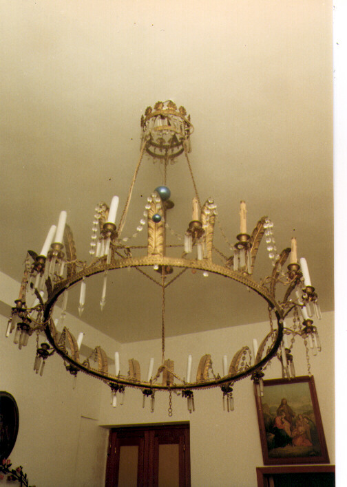 lampadario - ambito italiano (sec. XX)