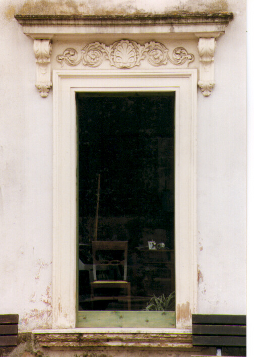 mostra di portafinestra - ambito salentino (fine/inizio secc. XIX/ XX)