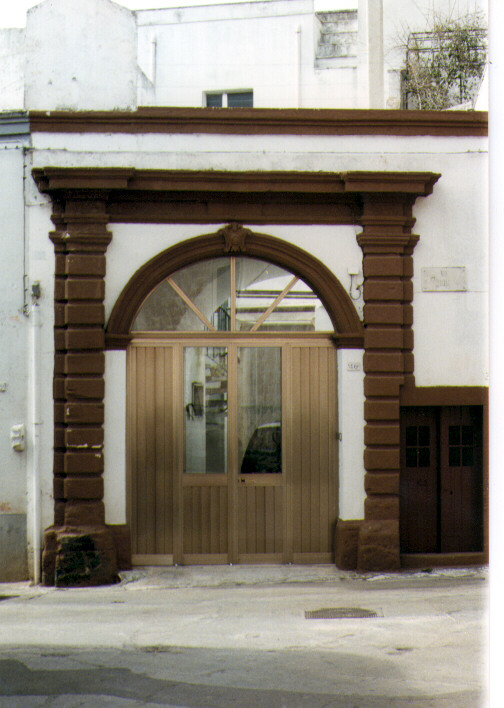 portale - ambito salentino (prima metà sec. XIX)