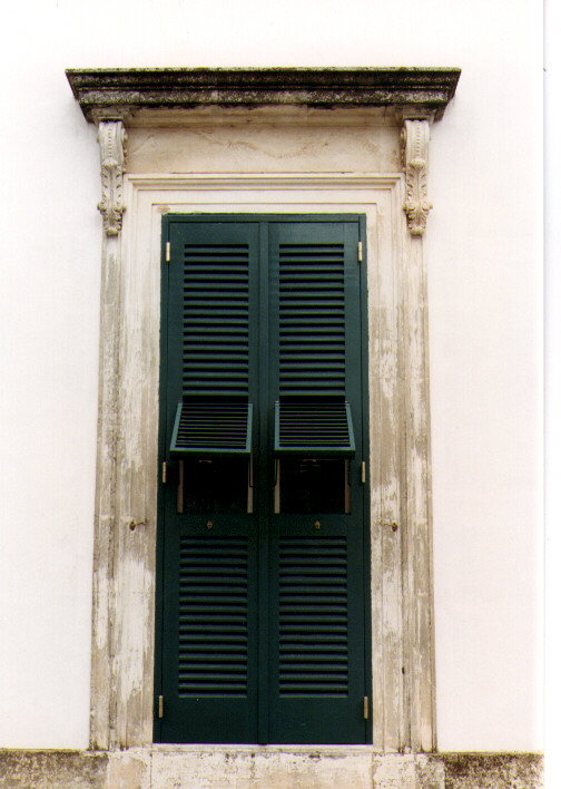 mostra di portafinestra, serie - ambito salentino (ultimo quarto sec. XIX)