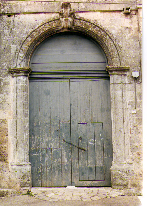 portale - ambito salentino (fine/inizio secc. XVIII/ XIX)