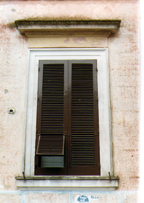 mostra di finestra, serie - ambito salentino (seconda metà sec. XIX)