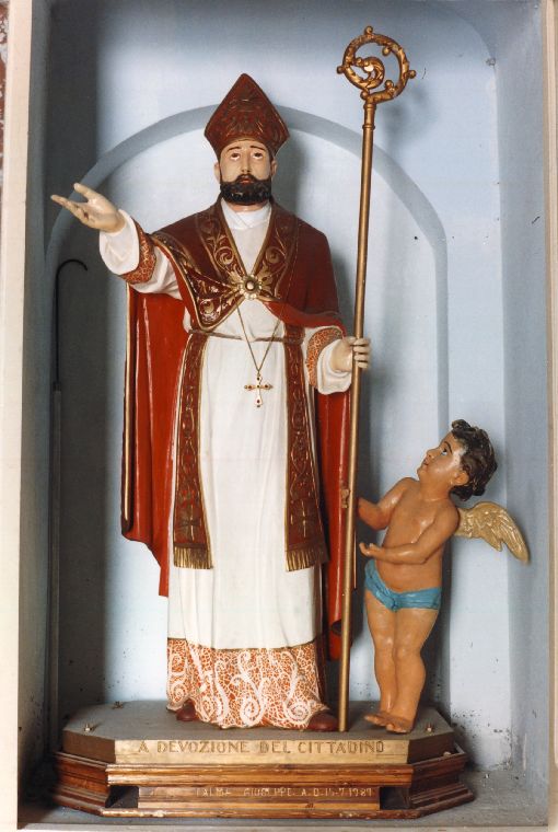 Sant'Oronzo (gruppo scultoreo) - ambito salentino (sec. XIX)