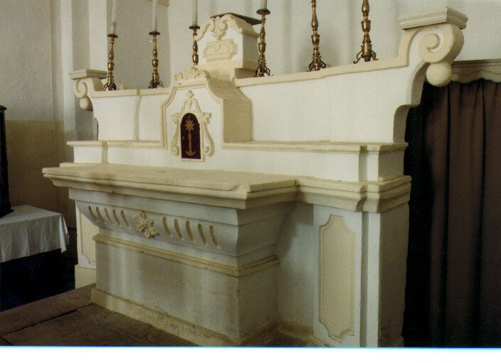altare - ambito salentino (fine/inizio secc. XVIII/ XIX)