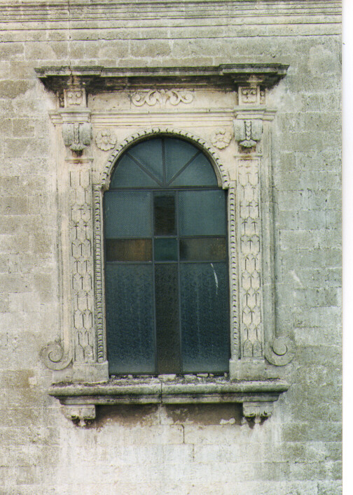 mostra di finestra di Margoleo Valerio (sec. XVIII)