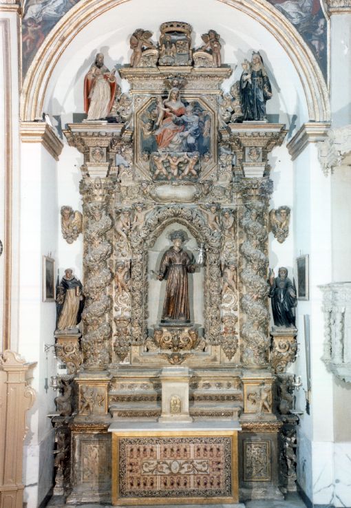 altare di Cino Giuseppe (bottega) (sec. XVIII)