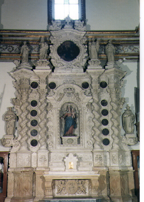 altare - ambito salentino (prima metà sec. XVIII)