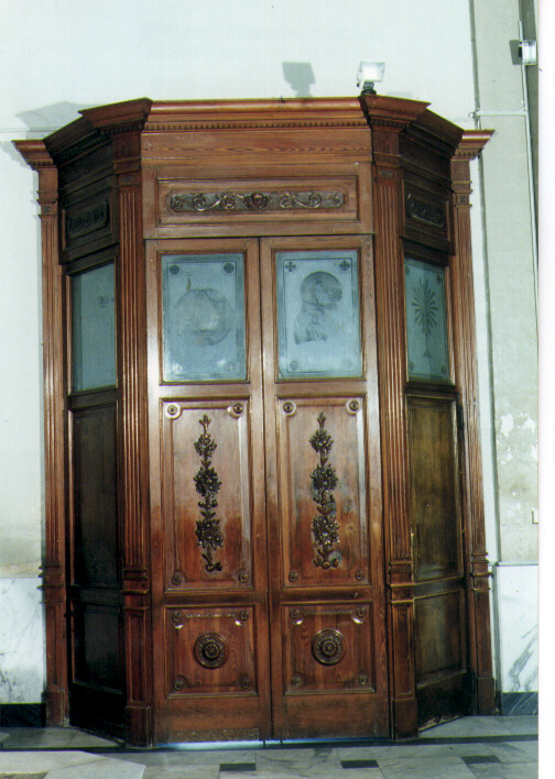 bussola d'ingresso - manifattura Italia meridionale (primo quarto sec. XX)