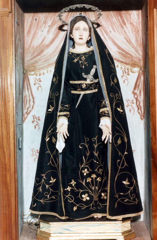 Madonna Addolorata (manichino) - manifattura salentina (seconda metà sec. XIX)