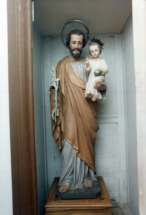 San Giuseppe con Bambino (statua) - ambito salentino (sec. XX)