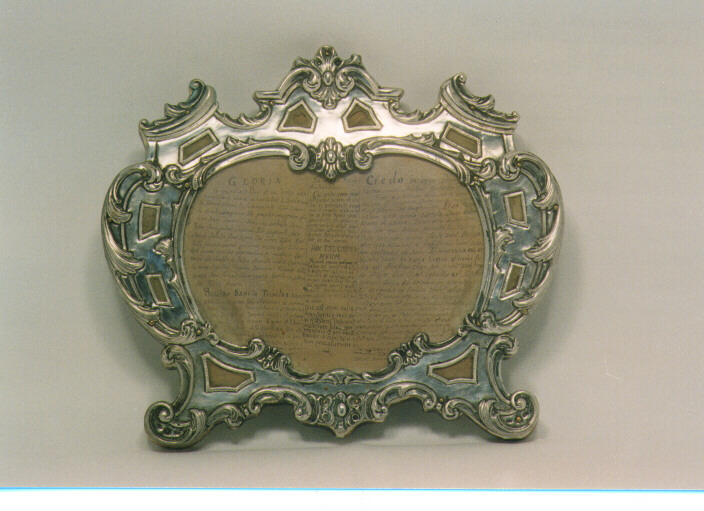 cartagloria - ambito Italia meridionale (ultimo quarto sec. XVIII)