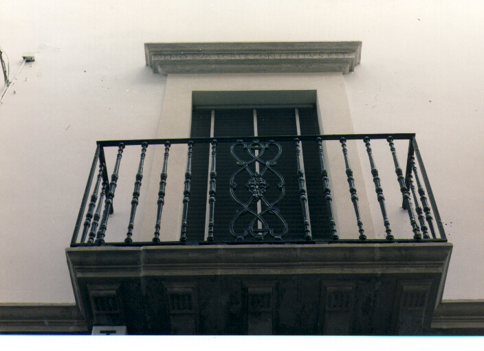 mostra di finestra, serie - ambito salentino (seconda metà sec. XVII)