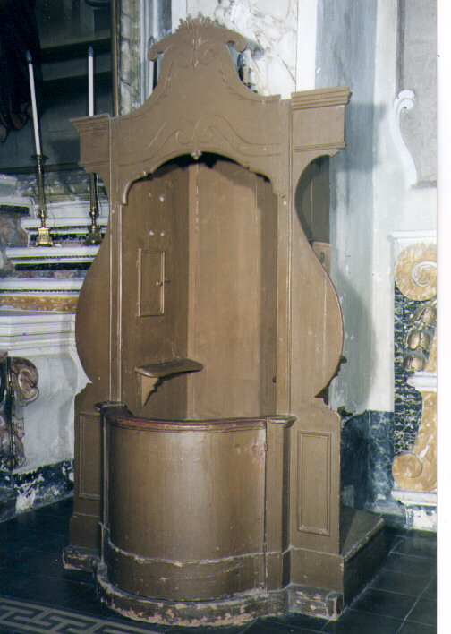 confessionale - ambito salentino (fine sec. XIX)