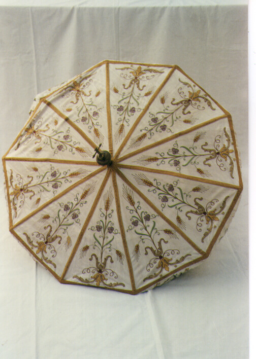 ombrellino processionale - manifattura Italia meridionale (inizio sec. XX)