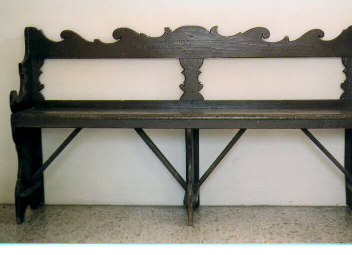 panca, serie - manifattura pugliese (metà sec. XIX)