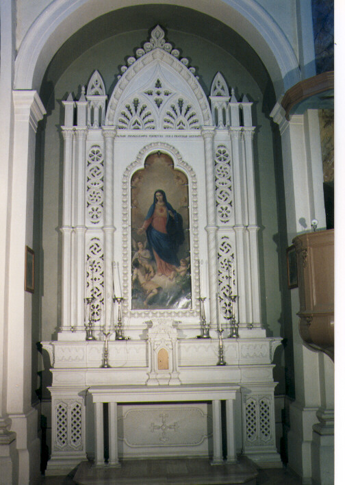 altare - ambito salentino (sec. XIX)